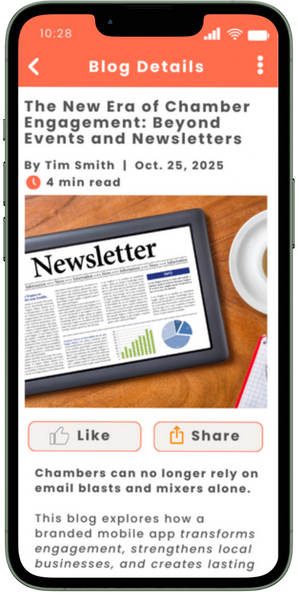 My Community Platform Mobile Chamber Blog