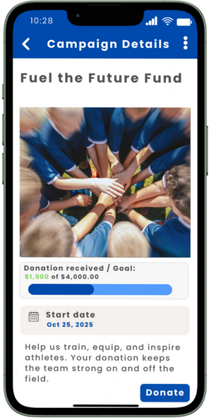 My Community Platform Mobile Sports Campaign