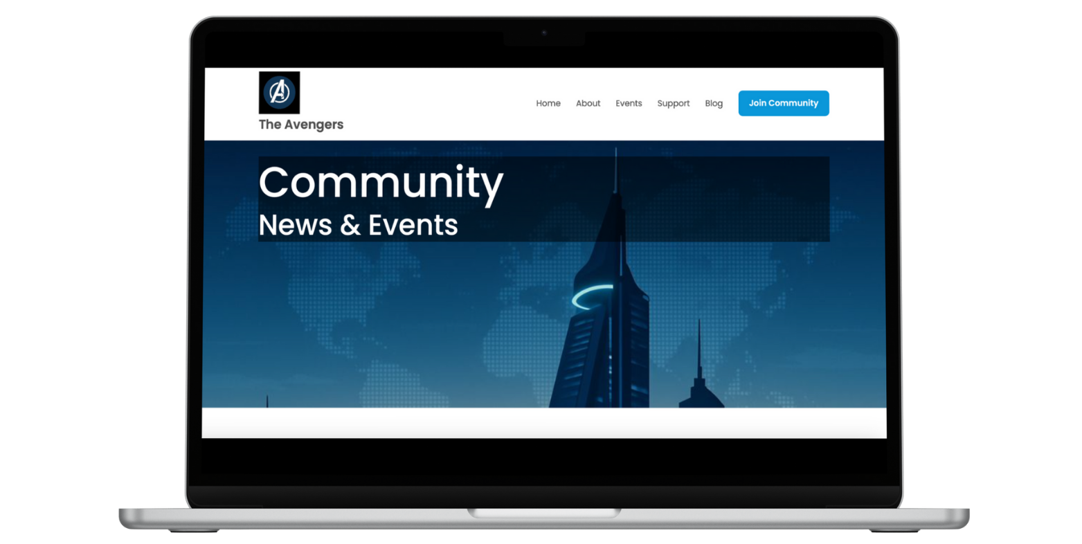 White Label Community Website